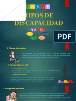 Tipos de Discapacidad