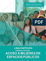 Informe Acoso Sexual en Espacios Públicos