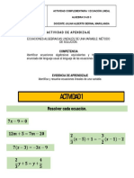 Actividad Complementaria 1 Algebra 9