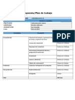 Plan de Trabajo Comunicacion Social