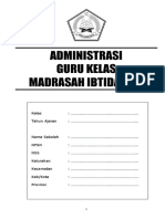 Administrasi Guru Kelas MI (Madrasah Ibtidaiyah)