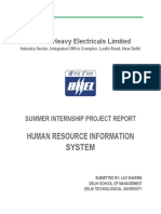 Summer Internship Project Report