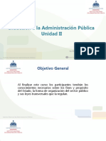 Inducción Administración Pub. Unidad 2 Nivel 1