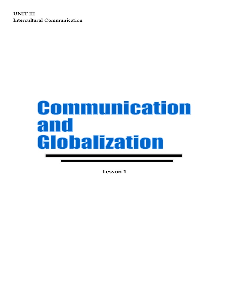 Globalization's Impact on Communication | PDF | Globalization | Starbucks