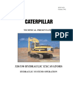 320/330 Hydraulic Excavators: Technical Presentation