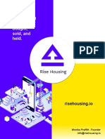Changing The Way Real Estate Is Bought, Sold, and Held.: Risehousing - Io