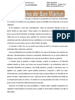 Lectura EL SUEÑO DE SAN MARTIN