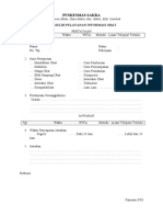 Format Pio, Konsling Pasien Puskesmas Sakra