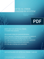 Optical Fiber Transmission System