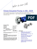 Water Is Our Li Fe: Close-Coupled Pump in SS - DZA