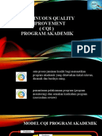 Continuous Quality Improvement (Cqi) Program Akademik