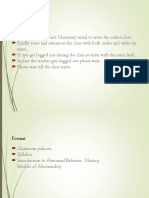 Introduction To Abnormal Psychology.