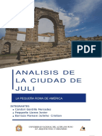 Analisis Ciudad e Juli