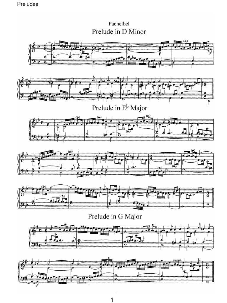 Bach's Organ Works: A Collection of Preludes, Toccatas, Fugues ...