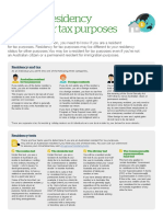 n75127 DE 5543 - Residency For Tax Purposes Factsheet - W