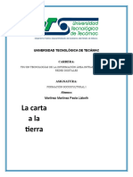 la carta a la tierra