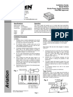 Installation Guide: Model HDACF Strobe Power Supply Assembly FAA/PMA Approved