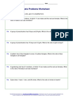 21 Jan Ratio Word Problems Worksheet