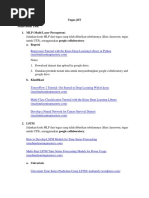 Tugas JST #Individual Task 1. MLP (Multi Layer Perceptron)