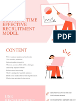 Cost and Time Effective Recruitment Model