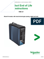 Product End of Life Instructions: Mixed I/O Module, With Mixed Technologies (Analog, Digital and Hart)