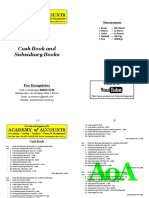 04 Cash Book and Subsidiary Books