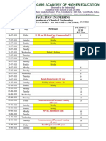 Full Time UG Academic Calender KAHE FoE 2021-2022 Odd Sem