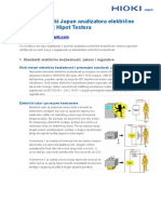 Kako Koristiti Hioki Japan Analizatora Elektricne Bezbednosti