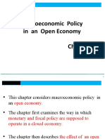 Macroeconomic Policy in An Open Economy