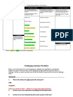 Challenging Beliefs Worksheets