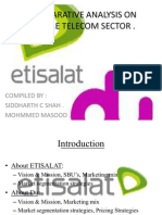 Etisilat and Du Eco Project
