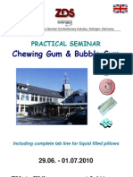 PEO-40 Pratical Seminar in Chewing Gum Bubble Gum Technology