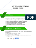 Membuat Tes Online Dengan Google Form