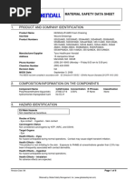 Product and Company Identification: Material Safety Data Sheet