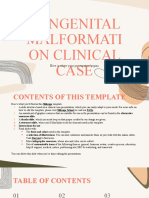 Congenital Malformation Clinical Case 