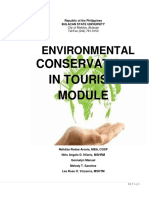 Lesson 2 Environmental Conservation Tourism
