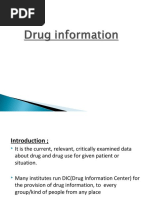 Drug Information