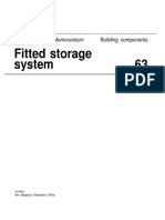 HTM 63 Building Components - Fitted Storage System