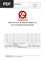 Conductor Setting Depth and Bearing Load