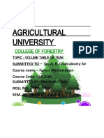 Birsa Agricultural University: College of Forestry