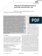 Halide Perovskite Materials For Photo (Electro) Chemical Applications: Dimensionality, Heterojunction, and Performance