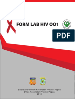 FORM LAB HIV 001 - HVS A5, 100LB, 1 Muka