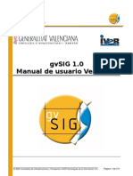 gvSIG 1.0 - Manual de Usuário