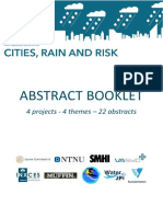Cities - Rain and Risk - Abstracts Booklet