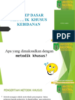 Pertemuan 1 Konsep Dasar Metodik Khusus-1