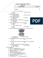 Annual Exam SST