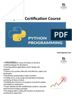 Python Certification Training Course