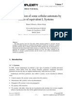 Automatas Celulares y L-systems