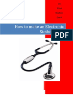 How To Make An Electronic Stethoscope?: Do What Doctors Don't