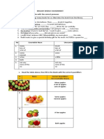 ENGLISH Exercices For Primary